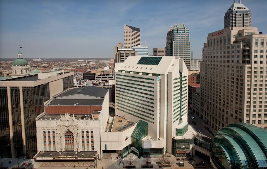 Embassy Suites By Hilton Indianapolis Downtown Екстериор снимка